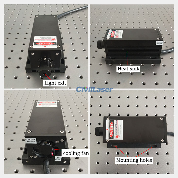 532nm Q-switched laser